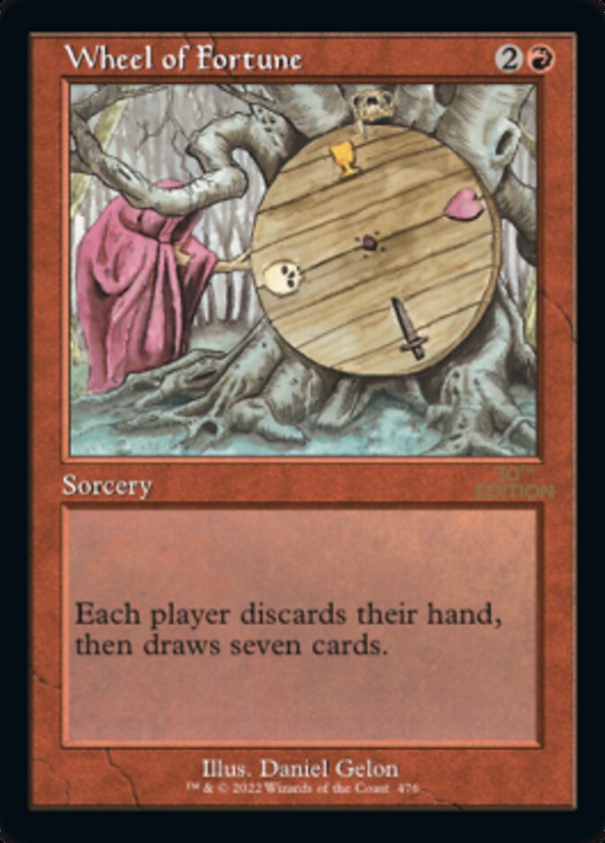 Wheel of Fortune (Retro) [30th Anniversary Edition] | Card Citadel