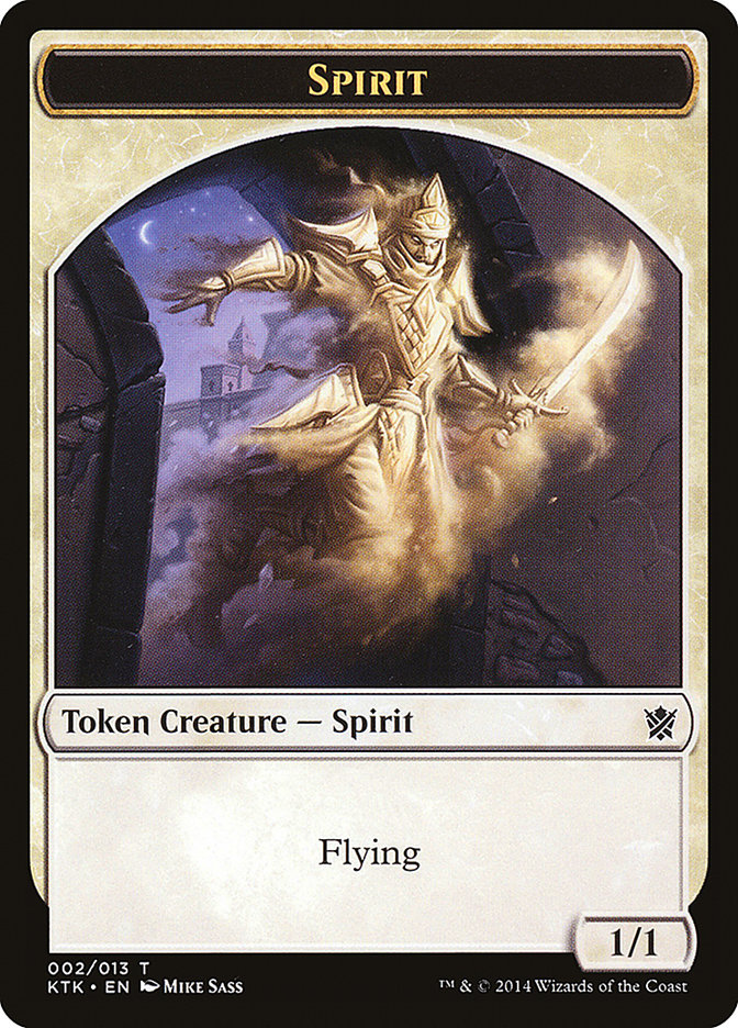 Spirit [Khans of Tarkir Tokens] | Card Citadel