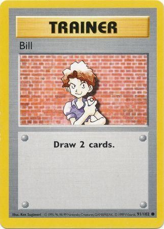 Bill (91/102) [Base Set Shadowless Unlimited] | Card Citadel