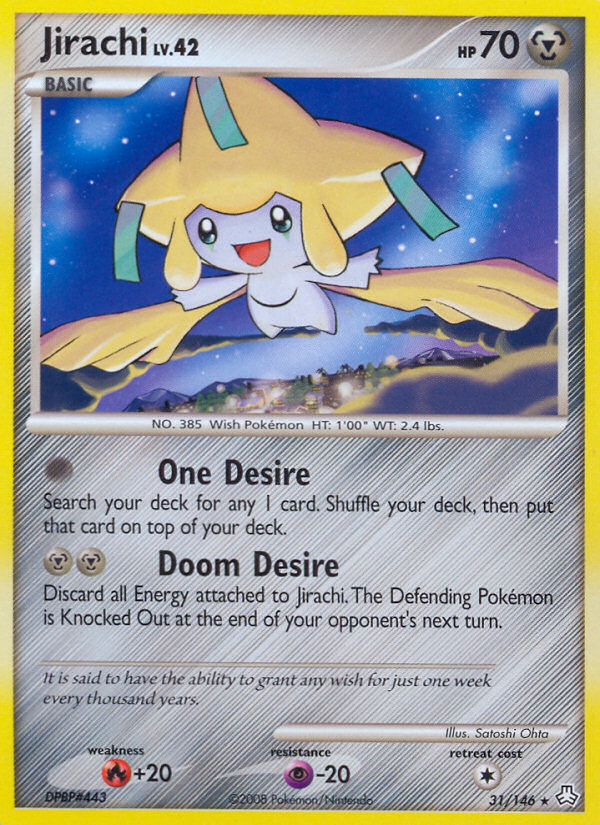 Jirachi (31/146) [Diamond & Pearl: Legends Awakened] | Card Citadel