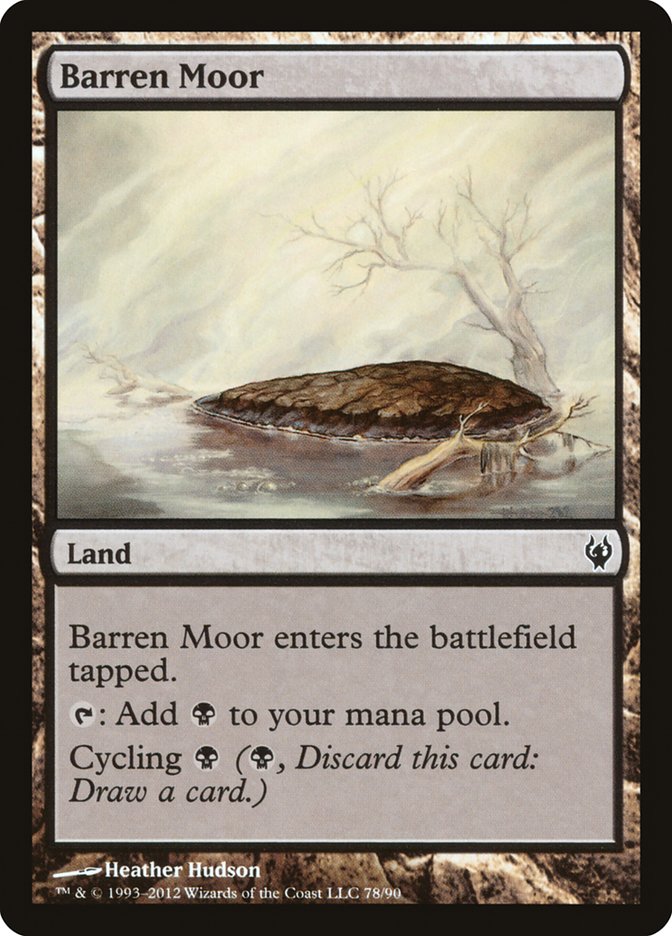 Barren Moor [Duel Decks: Izzet vs. Golgari] | Card Citadel