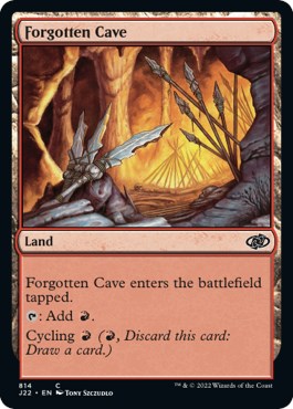 Forgotten Cave [Jumpstart 2022] | Card Citadel