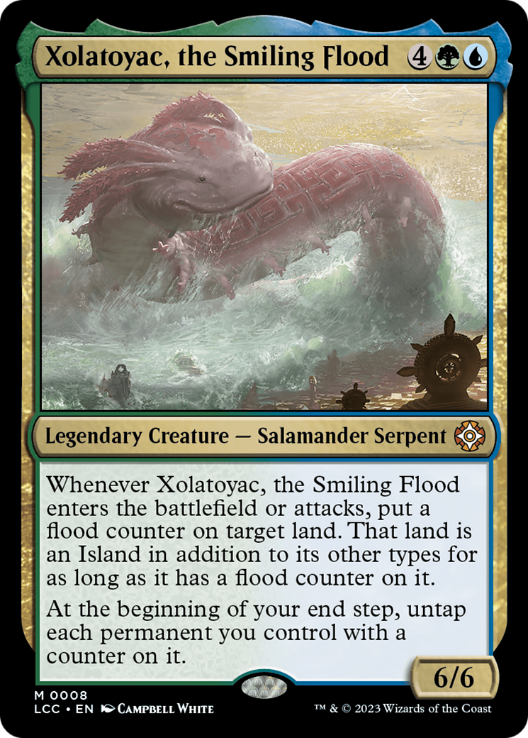 Xolatoyac, the Smiling Flood [The Lost Caverns of Ixalan Commander] | Card Citadel