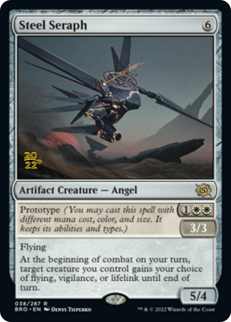 Steel Seraph [The Brothers' War: Prerelease Promos] | Card Citadel