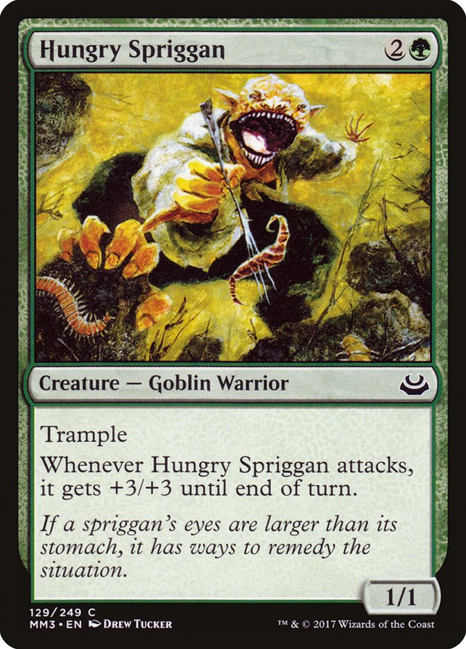 Hungry Spriggan [Modern Masters 2017] | Card Citadel