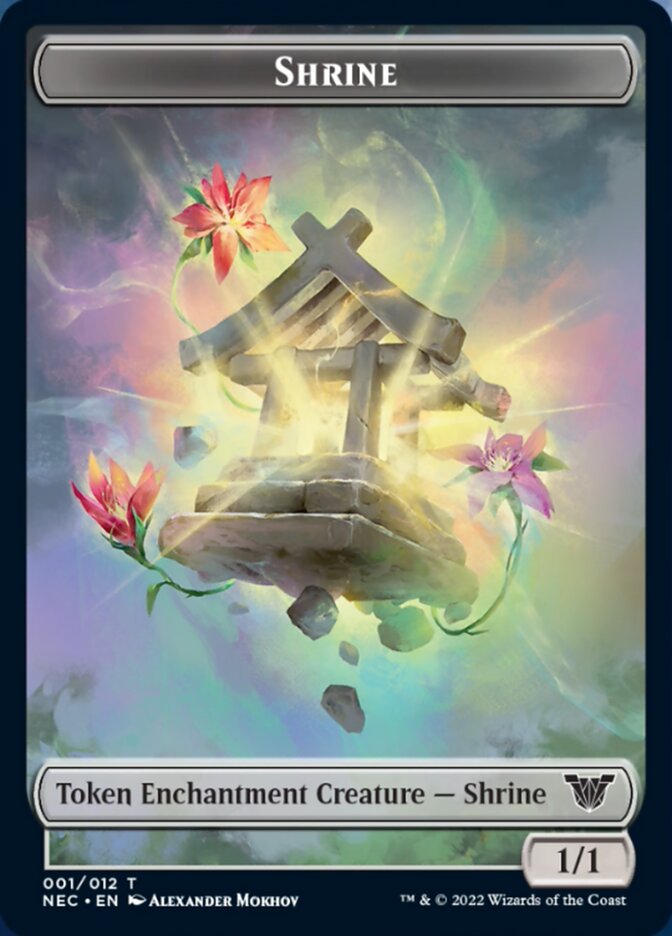 Shrine Token [Kamigawa: Neon Dynasty Commander Tokens] | Card Citadel