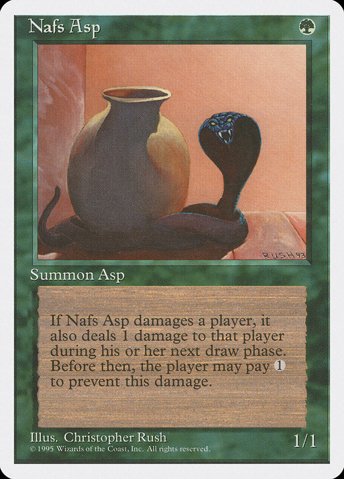 Nafs Asp [Fourth Edition] | Card Citadel