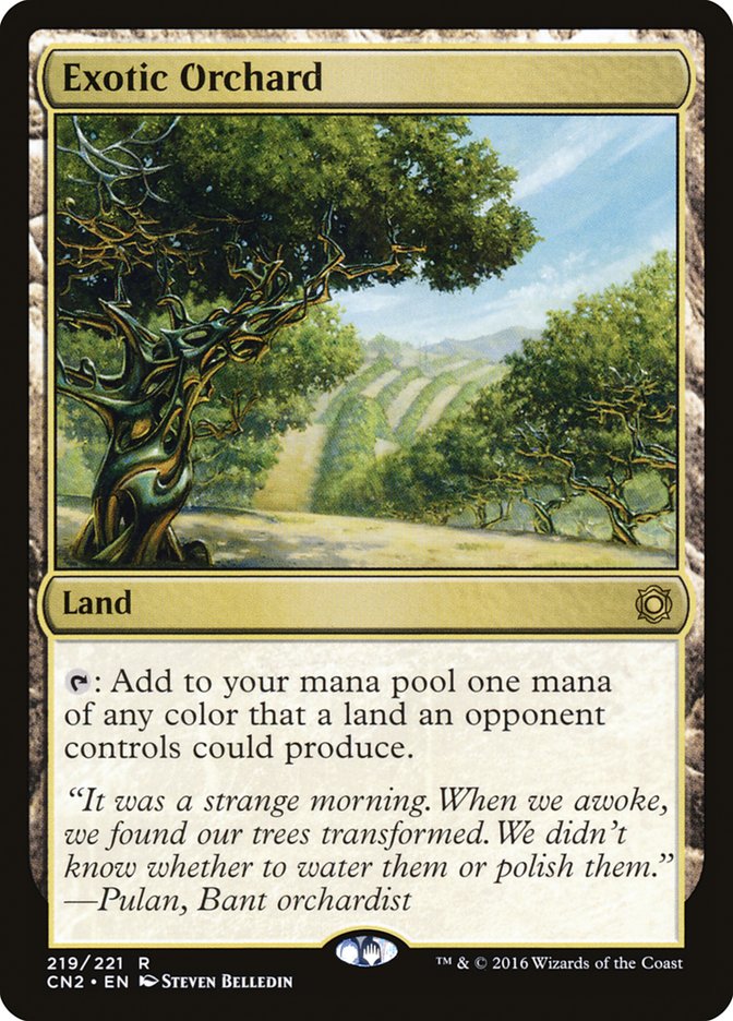 Exotic Orchard [Conspiracy: Take the Crown] | Card Citadel