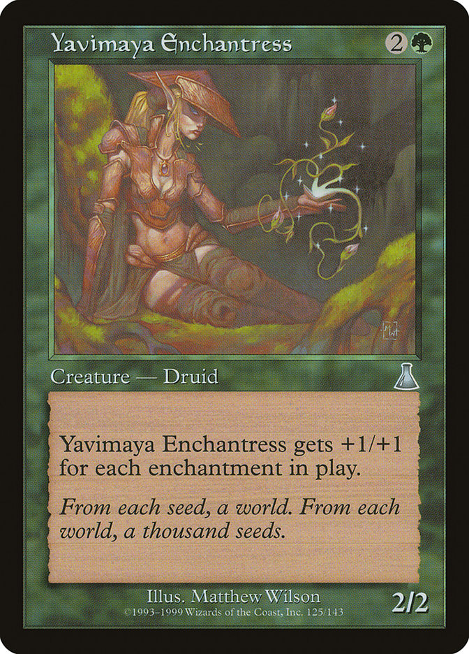 Yavimaya Enchantress [Urza's Destiny] | Card Citadel