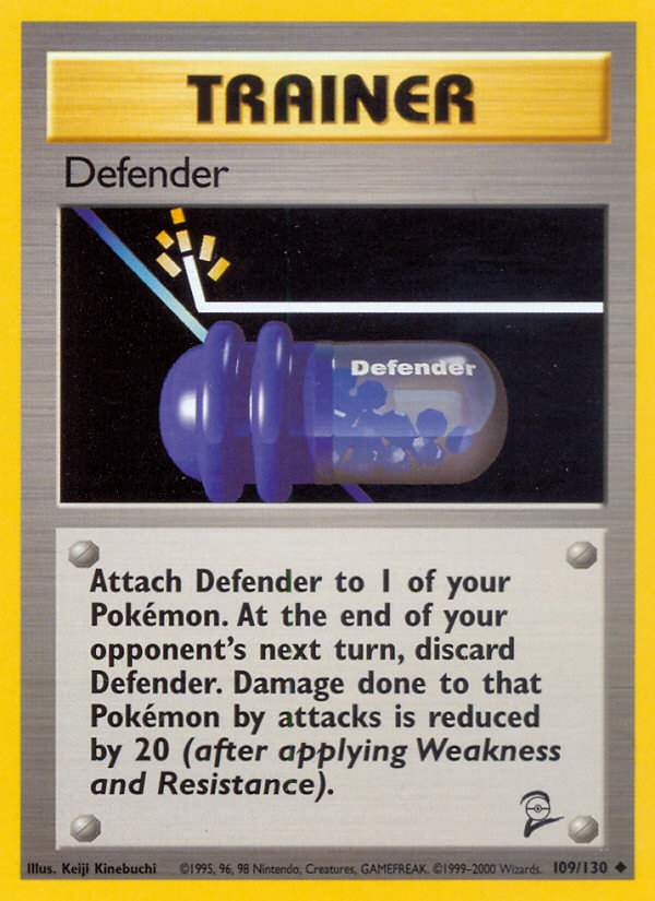 Defender (109/130) [Base Set 2] | Card Citadel