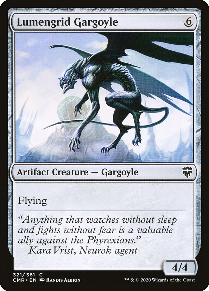 Lumengrid Gargoyle [Commander Legends] | Card Citadel