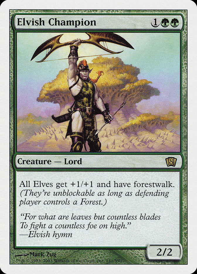Elvish Champion [Eighth Edition] | Card Citadel