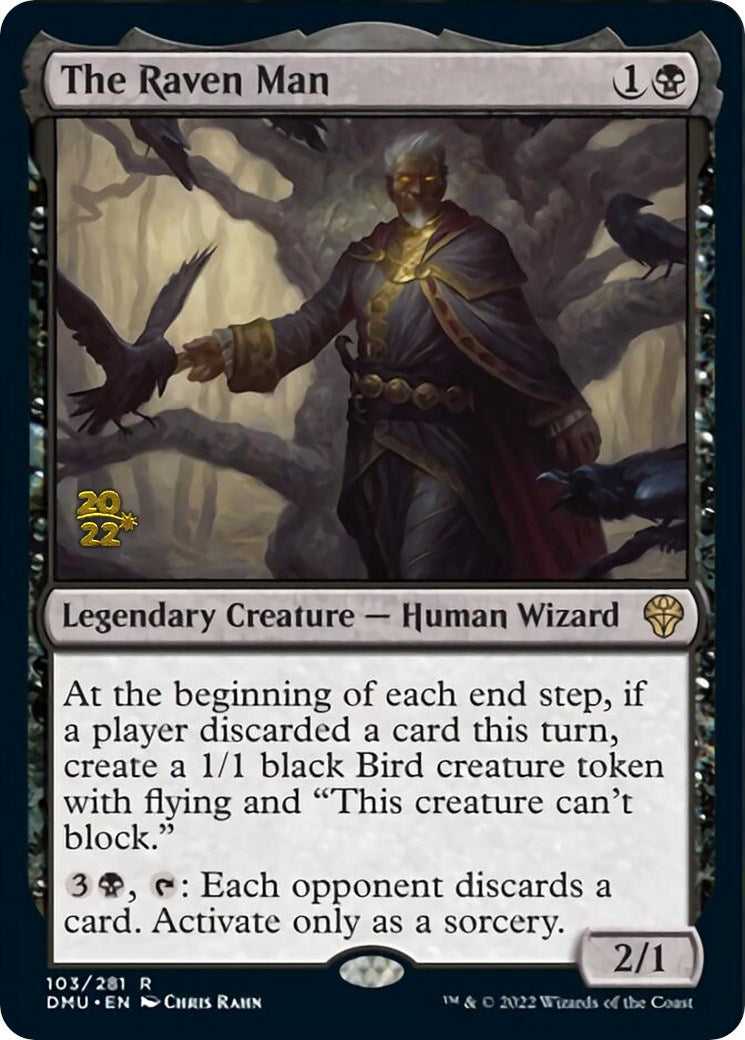 The Raven Man [Dominaria United Prerelease Promos] | Card Citadel