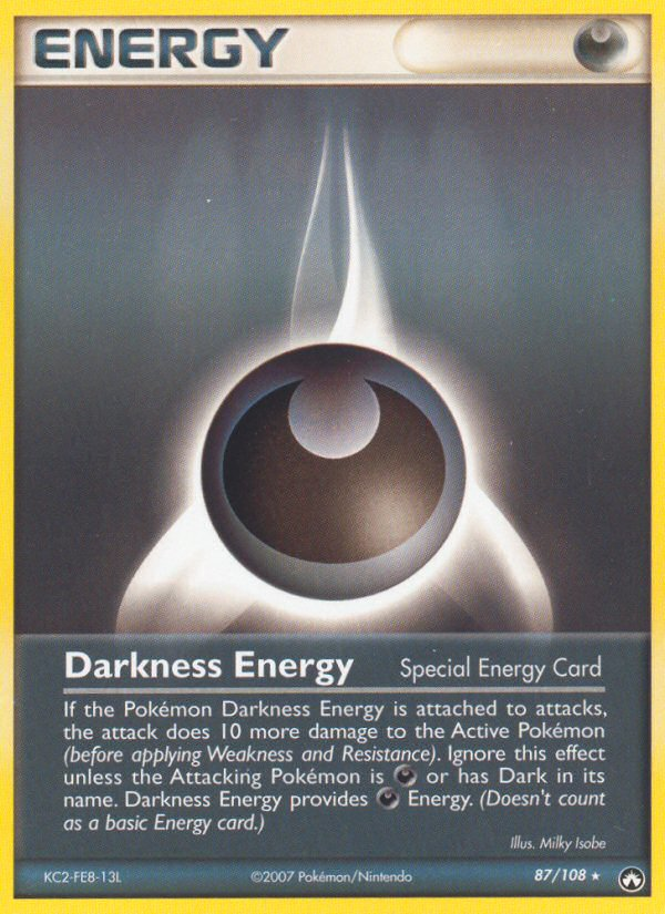 Darkness Energy (87/108) [EX: Power Keepers] | Card Citadel