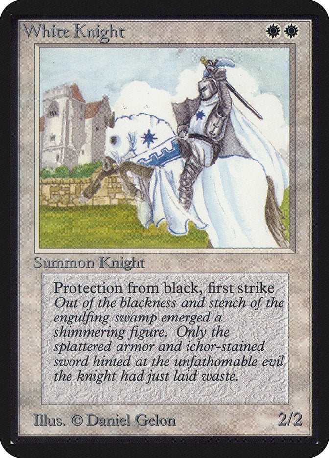 White Knight [Limited Edition Alpha] | Card Citadel