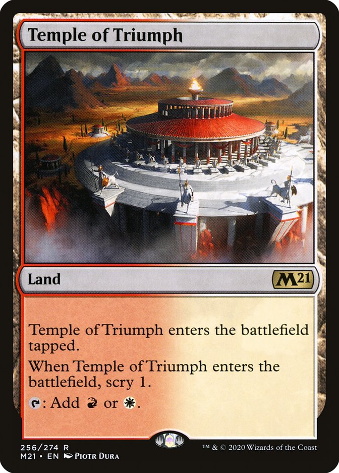 Temple of Triumph [Core Set 2021] | Card Citadel