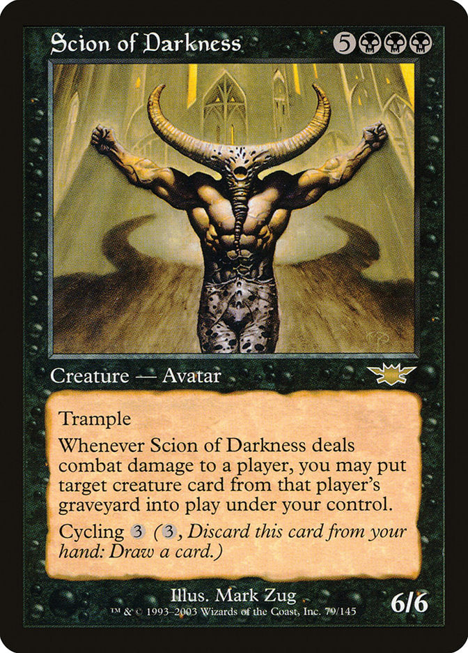 Scion of Darkness [Legions] | Card Citadel