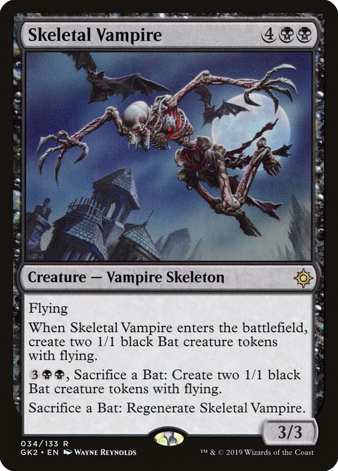 Skeletal Vampire [Ravnica Allegiance Guild Kit] | Card Citadel