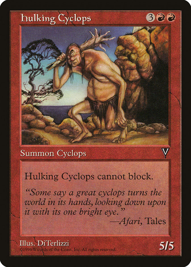 Hulking Cyclops [Visions] | Card Citadel
