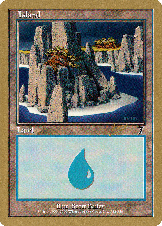 Island (rl332) (Raphael Levy) [World Championship Decks 2002] | Card Citadel