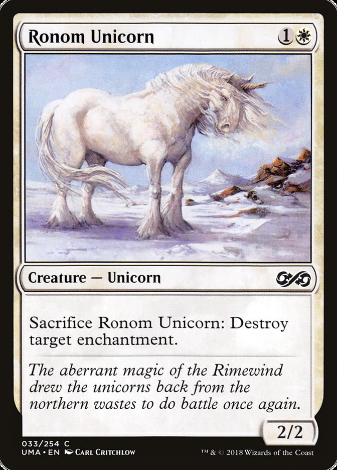 Ronom Unicorn [Ultimate Masters] | Card Citadel