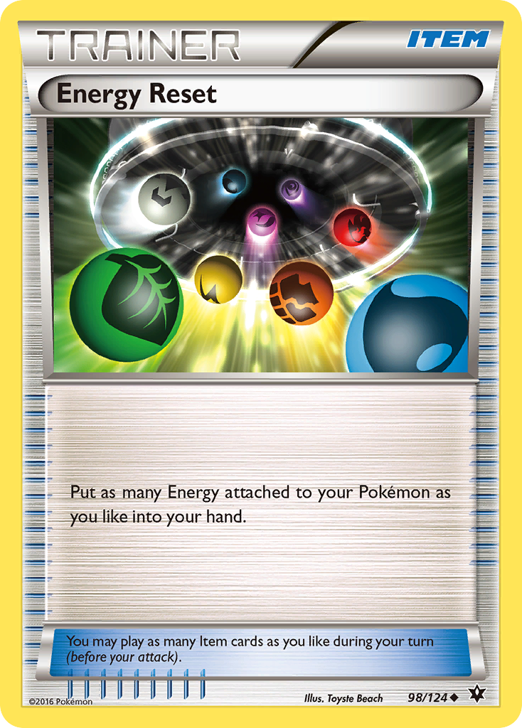 Energy Reset (98/124) [XY: Fates Collide] | Card Citadel