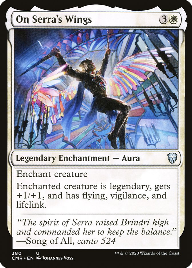 On Serra's Wings [Commander Legends] | Card Citadel