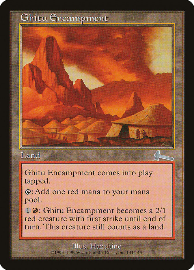 Ghitu Encampment [Urza's Legacy] | Card Citadel