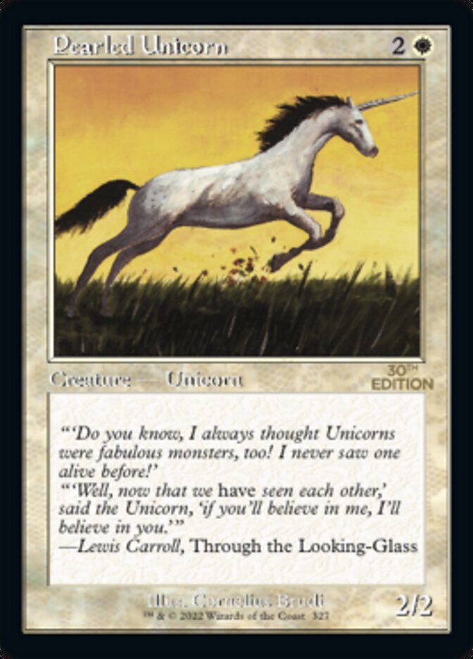 Pearled Unicorn (Retro) [30th Anniversary Edition] | Card Citadel