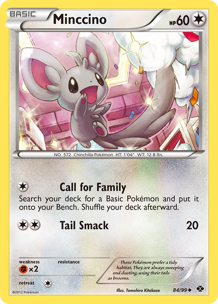 Minccino (84/99) [Black & White: Next Destinies] | Card Citadel