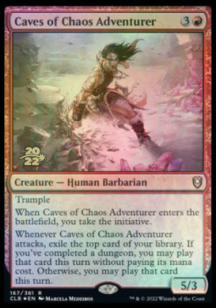 Caves of Chaos Adventurer [Commander Legends: Battle for Baldur's Gate Prerelease Promos] | Card Citadel