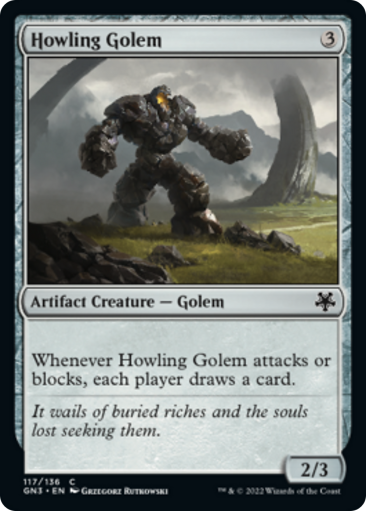 Howling Golem [Game Night: Free-for-All] | Card Citadel