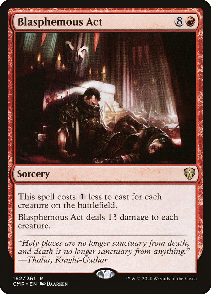 Blasphemous Act [Commander Legends] | Card Citadel