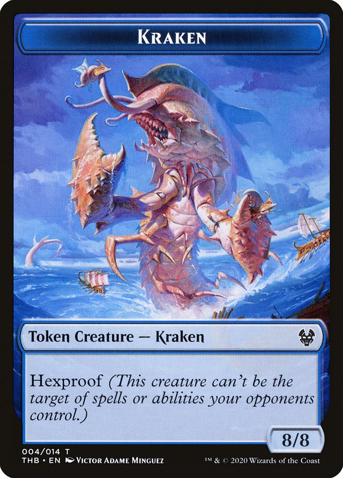 Kraken Token [Theros Beyond Death] | Card Citadel