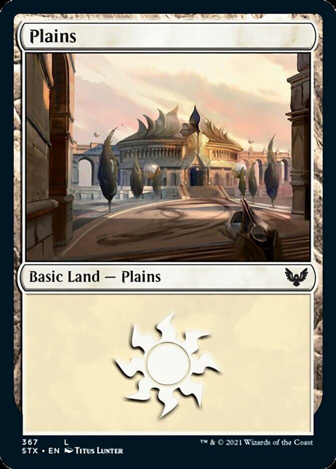 Plains (#367) [Strixhaven: School of Mages] | Card Citadel