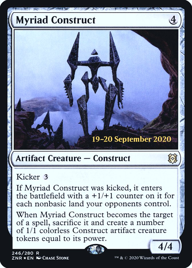 Myriad Construct  [Zendikar Rising Prerelease Promos] | Card Citadel