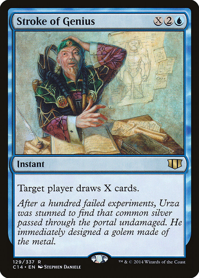 Stroke of Genius [Commander 2014] | Card Citadel