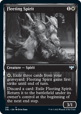 Fleeting Spirit [Innistrad: Double Feature] | Card Citadel