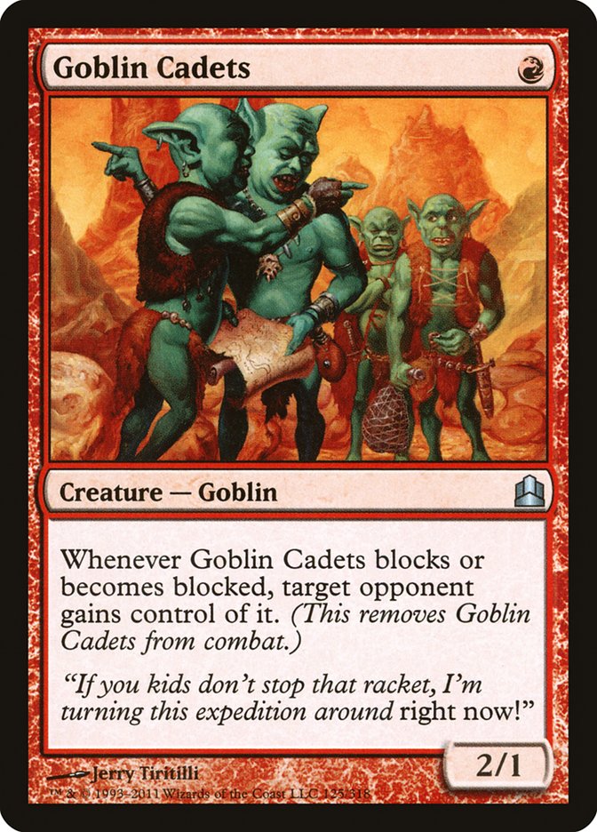 Goblin Cadets [Commander 2011] | Card Citadel