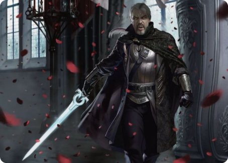 Odric, Blood-Cursed Art Card [Innistrad: Crimson Vow Art Series] | Card Citadel