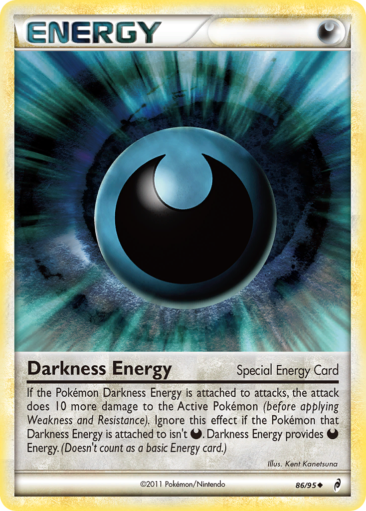 Darkness Energy (86/95) [HeartGold & SoulSilver: Call of Legends] | Card Citadel