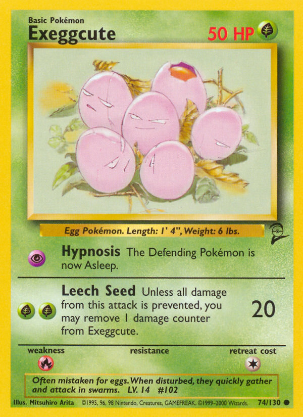 Exeggcute (74/130) [Base Set 2] | Card Citadel