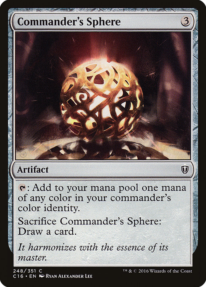 Commander's Sphere [Commander 2016] | Card Citadel