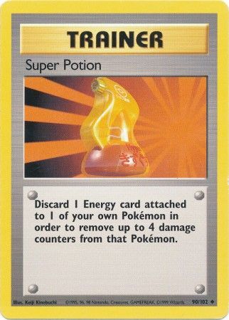 Super Potion (90/102) [Base Set Unlimited] | Card Citadel
