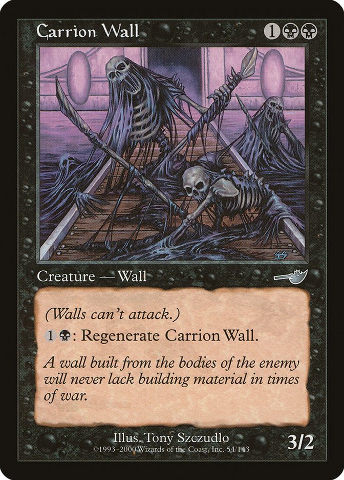 Carrion Wall [Nemesis] | Card Citadel
