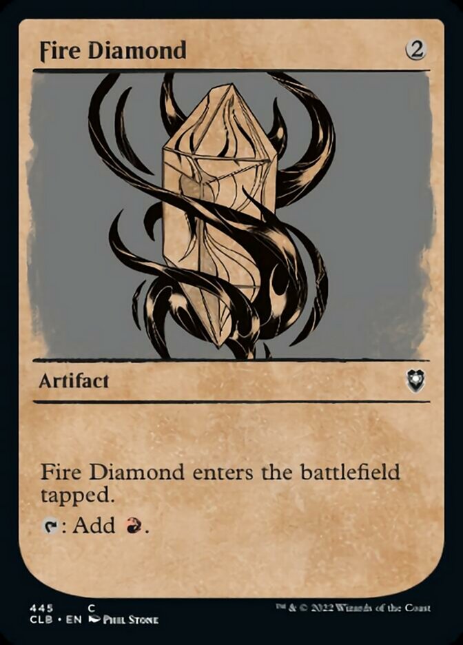 Fire Diamond (Showcase) [Commander Legends: Battle for Baldur's Gate] | Card Citadel