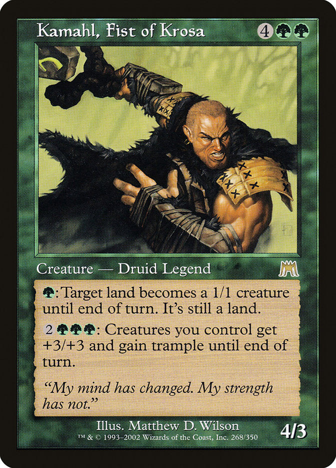 Kamahl, Fist of Krosa [Onslaught] | Card Citadel