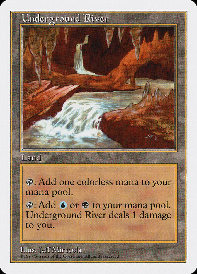 Underground River [Fifth Edition] | Card Citadel