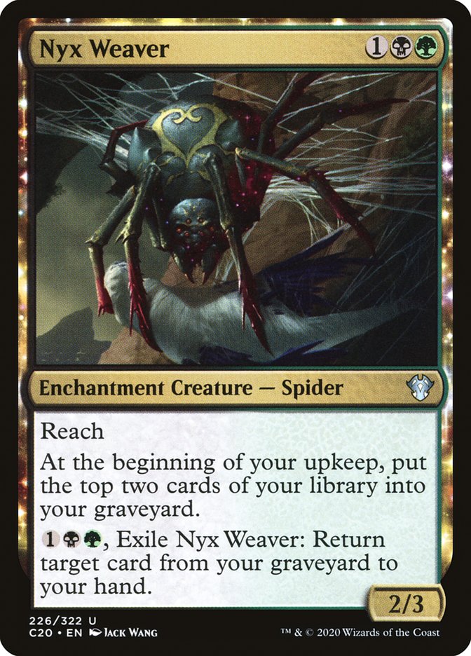 Nyx Weaver [Commander 2020] | Card Citadel