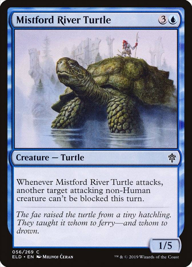 Mistford River Turtle [Throne of Eldraine] | Card Citadel